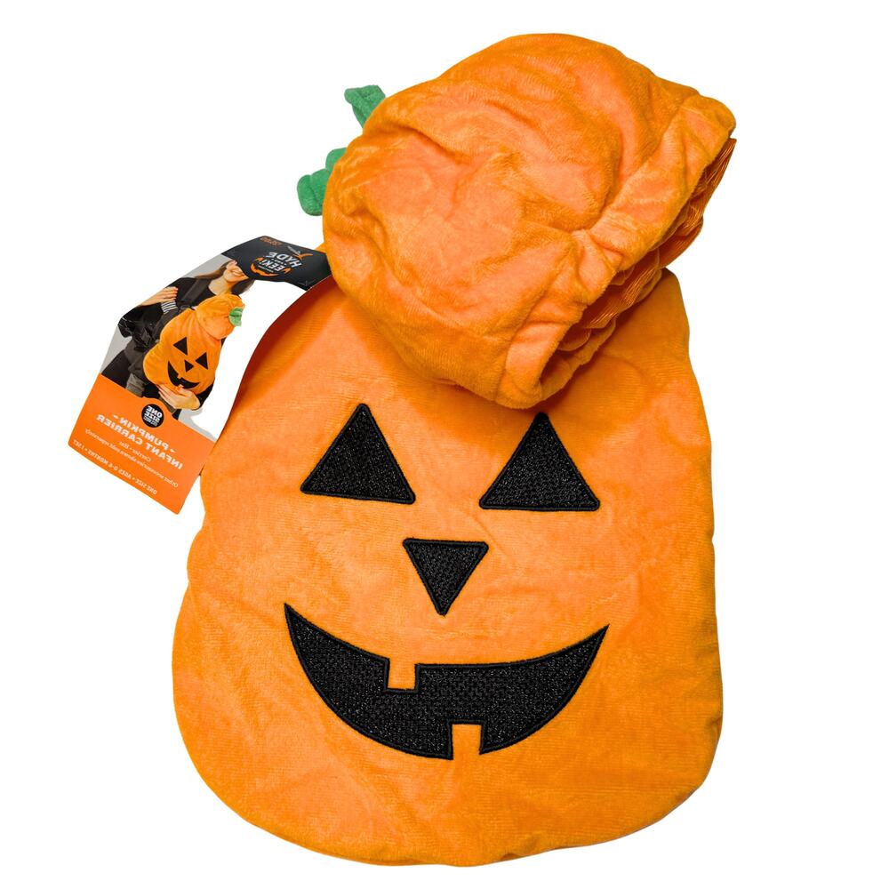 Target Hyde & Eek Boutique Halloween Pumpkin Infant Carrier Hat Size 0-6 Months